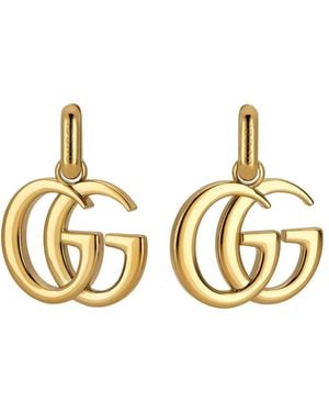 Gucci "Gg Marmont" Earrings - Metallic