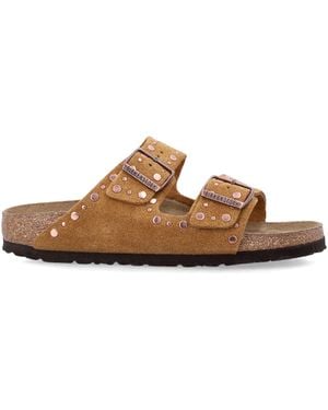 Birkenstock Flache Schuhe von - Braun