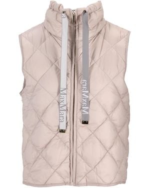 Max Mara Gilet Imbottito - Pink