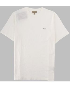 Woolrich T Shirt Con Logo - White