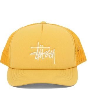 Stussy "Big Basic" Trucker Cap - Yellow