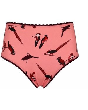 Laura Urbinati High Waist Brief - Pink