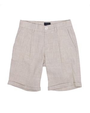 Fay Shorts Beige - Grijs