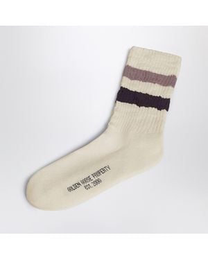 Golden Goose Ivory Socks - Natural