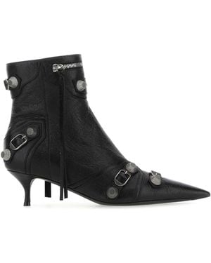 Balenciaga Cagole M70 Ankle Boots - Black