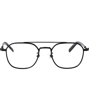 Montblanc Transparent Acetate Glasses - Black
