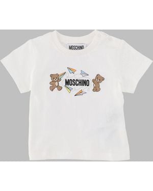 Moschino T Shirt Addition - Grey