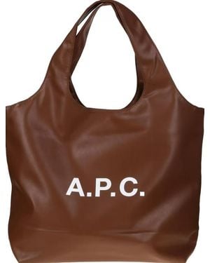 A.P.C. Tote Ninon - Brown