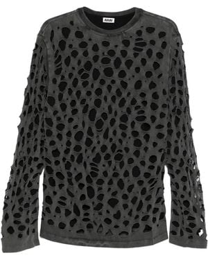 AVAVAV Longsleeve T Shirt Distressed - Black