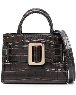Boyy Bobby Charm Leather Mini Bag - Black