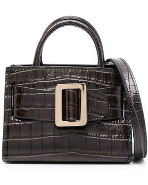 Boyy Bobby Charm Leather Mini sac - Noir