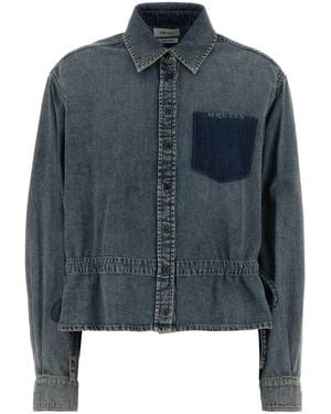 McQueen Denim Shirt*6 - Blue