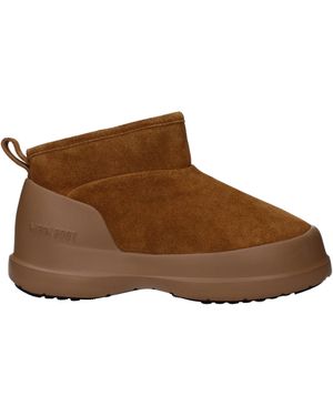 Moon Boot Mondstiefel Stiefel Luna Frau Wildleder Brown/Cognac - Braun