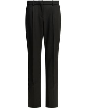 Balenciaga Slim Fit Tailored Trousers - Black
