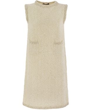 Fabiana Filippi Mini Dress - Natural