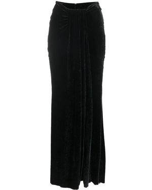 Blumarine Rok Met Split - Zwart