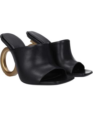サンダル・ミュール Ferragamo SANDALS WOMAN ASTRO X5 1 Ferragamo Astro X5 Mule Sandals in White | Lyst