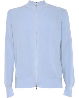 Ballantyne Full Zip Pullover - Blue