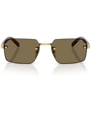 Prada Sonnenbrille Prd55 S 5 Ak90 F Gold/Hellbraun Herren