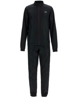 Lacoste Regular Fit Sports Tracksuit - Black