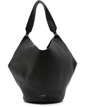 Khaite Lotus Medium Tote - Black