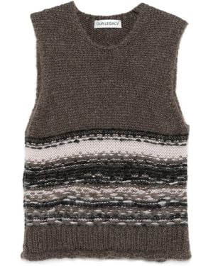 Our Legacy Pleaser Tank - Grey