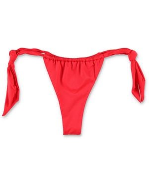 Let's Swim Tie Side Bikini Bottom - Red