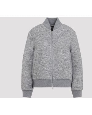 Peserico Bouclè Bomber - Grey