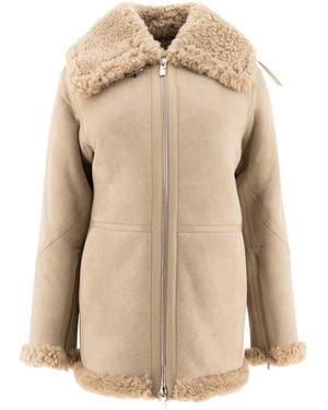Cazadora de cuero Burberry de mujer Rebajas en linea hasta el 28 de descuento Lyst
