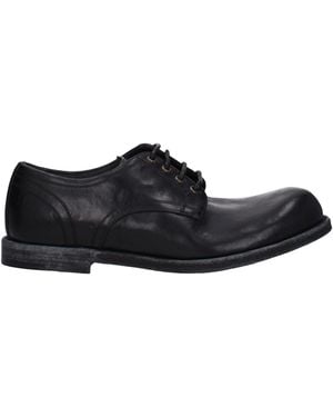 Dolce & Gabbana Dolce&Gabbana Derby Re Edition Leather - Black
