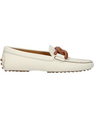 Tod's Tod 's Mocassini Frauen Haut weiß/Mousse - Natur