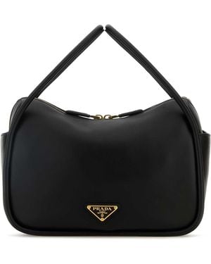 Prada Black Leather Handbag