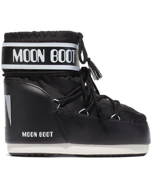 Moon Boot Mondstiefel -Symbol niedrig 2 Stiefel - Schwarz
