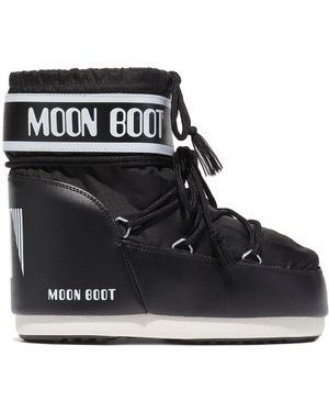Moon Boot Mondstiefel -Symbol niedrig 2 Stiefel - Schwarz