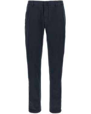 Incotex Pantalon de coton inccotex panama - Bleu