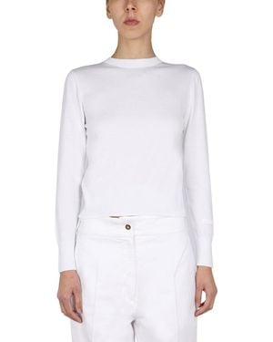 Patou Bow Jersey - White