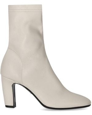 Strategia Zhaira Heeled Ankle Boot - White