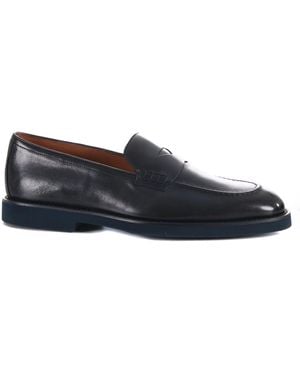 Doucal's Doucal 's Lederen Loafers - Blauw