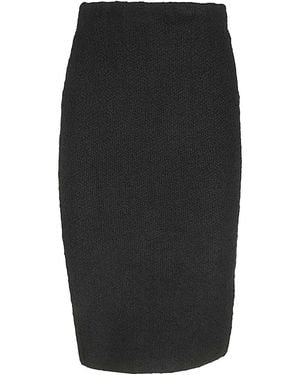 Bottega Veneta Midi Skirt - Black