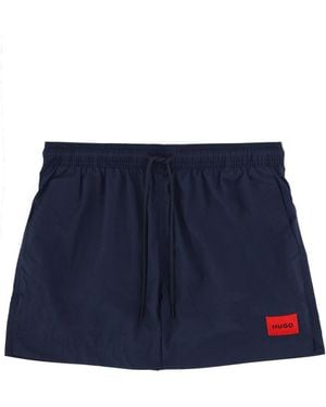 HUGO Swimsuit With Logo - Blue