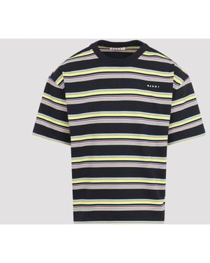 Marni Stripes T-Shirt - Black