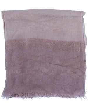 D'Aniello Walton Stole Modal Polyester Scarf - Purple