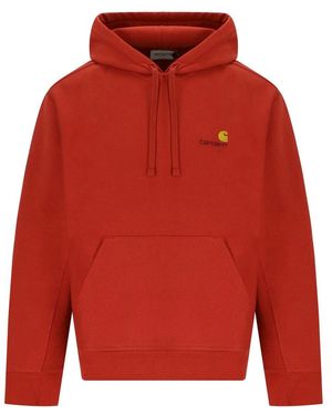 Carhartt American Script Oxide Hoodie - Red