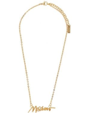 Moschino Logo Necklace - Multicolour