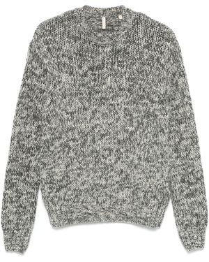 sunflower Sonnenblumen -Wandpullover - Grau