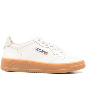 Autry Medalist Low Soflea/Nab - White
