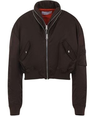 Givenchy Zipped Shawl Bomber - Black