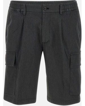 Devore Shorts de cargaison noire de Devore 'Ischia - Gris