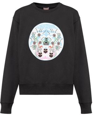 KENZO Sweat-shirt graphique - Noir