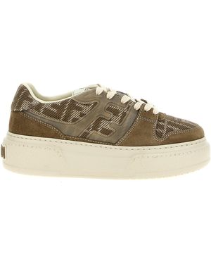 Levi's SNEAKER MATCH FF PLATFORM SOLE - Marrone